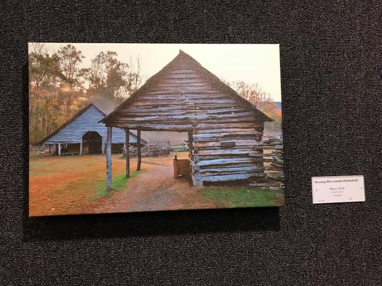"Morning Rise" by Marcy Scott, Visual Art - Honorable Mention Cherokee Homecoming Art Show