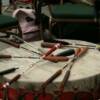 Native American Drum and Sticks