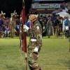 Frank Squirrel, U.S. Army Korean War veteran and member of the Cherokee Nation Color Guard. 